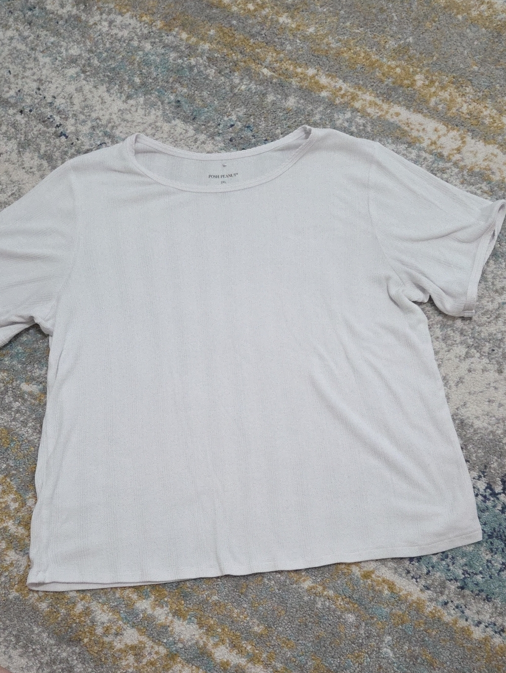 Posh Peanut Pointelle T Shirt